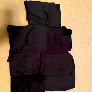 7 pairs of workout pants/leggings